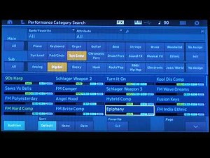 Yamaha MODX All Digital Syn Comp presets (Part 1)