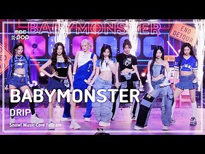 [#음중직캠8K] BABYMONSTER (베이비몬스터) – DRIP FullCam | 쇼! 음악중심 | MBC241116방송