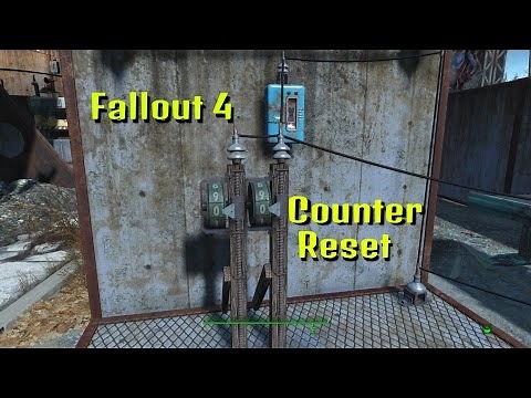 Fallout 4 Counter Reset. Info to reset two counters and three counters.