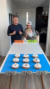 Doughnuts Tic Tac Toe for the Money Challenge