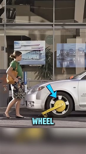 A Smart Wheel Lock You Can Remove Instantly