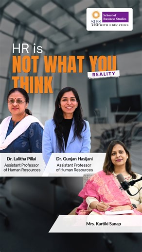 SIES School of Business Studies | HR is often misunderstood as just hiring, paperwork, or “soft work,” but the reality is far more strategic and impactful. It sits at the... | Instagram