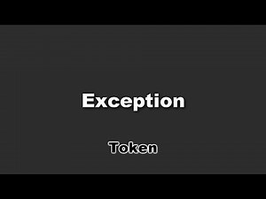 Token - Exception Lyrics
