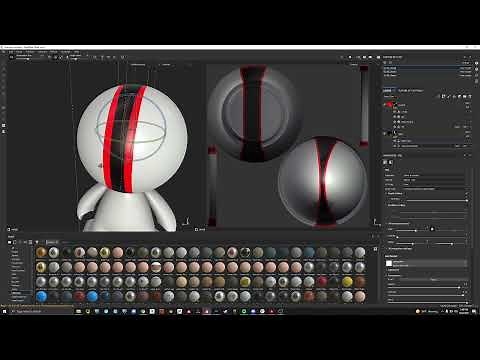 Mask Outlines/Borders Using Anchor Points - Substance Painter Tips