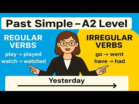 Past Simple (Regular & Irregular Verbs) | A2 Elementary English Grammar