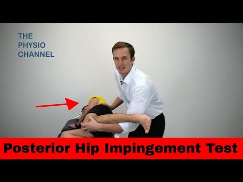 Posterior Hip Impingement Test Video Demonstration