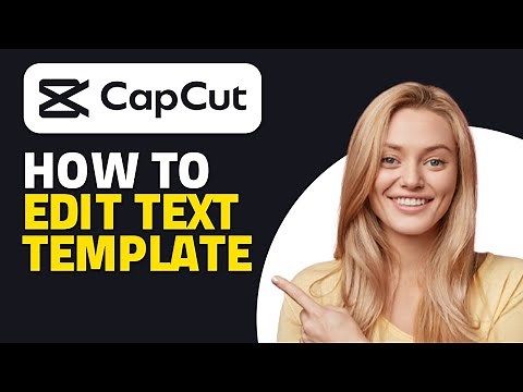How to Edit Text in CapCut Template! (Quick & Easy)