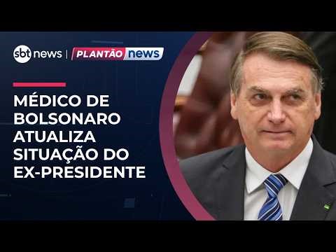 Doctors update Jair Bolsonaro's health status in press conference | #JornaldoSBTNews