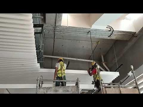 Metal Baffle Ceiling Installation & It’s Components