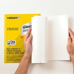 [Hot Item] Inkjet Memjet Self Adhesive Glossy Sticker Paper Printable Vinyl Sticker