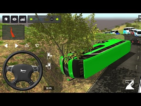 🤣🤩BUS SIMULATOR INDONESIA ll new euro coach bus simulator indonesia ll new euro trock ll #bus #games