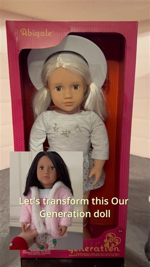 Let’s Customise This Our Generation Doll