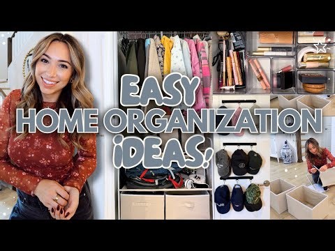 HOME ORGANIZATION IDEAS 2025! *Real Life* Organize and Declutter! Easy Organizing Tips!