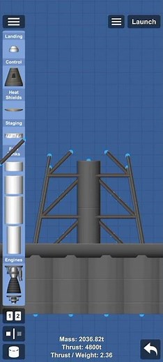 How I Built an Apollo Rocket in Spaceflight simulator