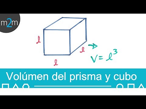 Volume of a prism and a cube