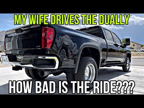 How Does The 2024 Chevy Silverado 3500 Dually Ride With New 18's??? Here's An Honest Review!