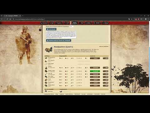🔨 Construir Automaticamente Tribal Wars [Script Automático]