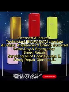 Smeg Repair Glencoe, IL 847-957-3807