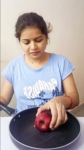 Angry Apple Came Alive & Tried To Attack Me… So I Fried It! 🍏😡🍳😂 | Hilarious Food Fight Short