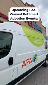12K views · 92 reactions | Ready to find your new best friend? You're in luck. We're hosting not one, not two, but three fee-waived adoption events for PetSmart's National Adoption Week!  Plus, every adopter gets a special goodie bag to take home. Check the comments for a sneak peek. ⬇️ Thanks to PetSmart Charities for making these events possible. #PetSmartNationalAdoptionWeek #AdoptDontShop #DogLover #AdoptMe | Animal Protective Association of Missouri (APA) | Facebook