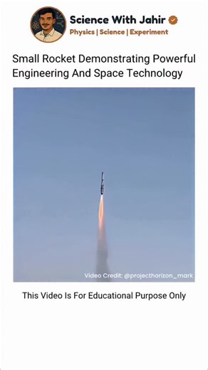 JAHIR ALI KHAN on Instagram: "Suborbital sounding rockets are designed for high-altitude scientific research. They launch vertically, collect atmospheric data, and return safely to Earth. These rockets use solid fuel propulsion, spin stabilization, and aerodynamic design to maintain stable flight. At peak altitude, they experience brief microgravity before descending with thermal protection and telemetry systems."