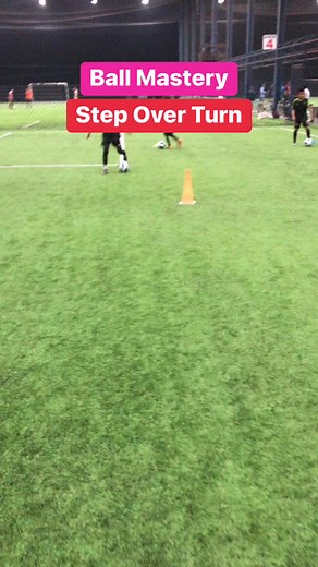 20K views · 292 reactions | #Ball Mastery #Step Over Turn #Skill Football | Basic & Skill Football Training | Facebook
