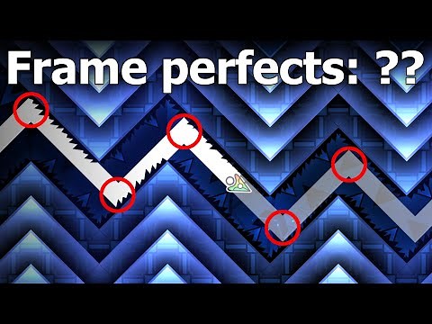 Azure Flare with Frame Perfects counter — Geometry Dash