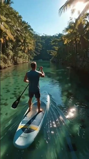 POV #paddleboarding in Bohol