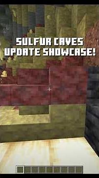 YOU NEED TO SEE THE SULFUR CAVES, SULFUR CUBES, AND NEW BLOCKS! | Minecraft 26.2 Update Showcase