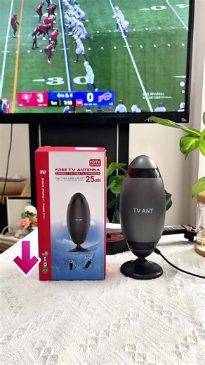 🔥Why keep paying cable bills? This Black Friday, switch to FREE TV with this indoor antenna -— no fees, no stress. ✅Strong 360° signal ✅ Works with any Smart TV ✅HD sports, news & classics — all free I just saved over $50 a month - now it's your turn! 👉Grab it before the Black Friday deal ends! #TVAntenna #FreeTV #CordCutters #HomeTech #HDTVAntenna