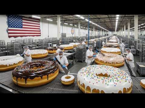 Inside the American Donut Mega Bakery: Mass Production Sweet Science