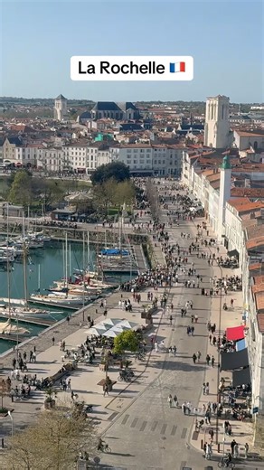 La Rochelle, France 🇫🇷 — a historic port city on the Atlantic coast. Known for its old harbor, medieval towers, seafood, and beautiful seaside views. One of the best places to visit in Western France! #LaRochelle #FranceTravel #France #traveltiktok | Exploring Europe