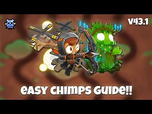 Beat Muddy Puddles CHIMPS EASY!! Featuring Commanche and SOTF! | Bloons TD 6 Guide (Patch 43.1)