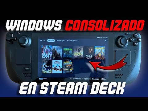 Windows 11 en STEAM DECK - Instalación DEFINITIVA
