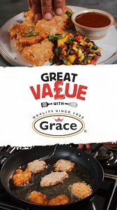 Ready for a flavour-packed adventure on a budget? 🌶️ Dive into our latest Great Value With Grace creation demonstrated by @chefhasandefour ! For just under £10, you can treat your family of 4 to a mouthwatering feast that's both delicious and affordable! Featuring Dunn's River Black Beans, Grace Hot Pepper Sauce, and Grace Salt Fish Fritters Mix, this recipe promises to tantalise your taste buds and keep everyone satisfied! 🔥 And for that extra kick, don't forget to drizzle on our signature Gr