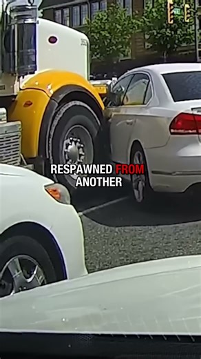 Volkswagen Cuts Across Traffic… Then a Semi Appears Out of NOWHERE 😳🚛💥