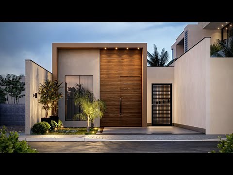 PROJETO 3D DE CASA | LOTE 6X20 | PLANTA PRONTA