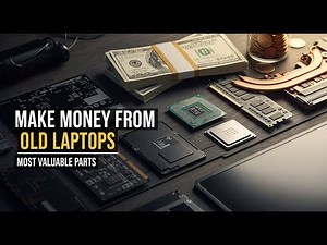 Make Money from Old Laptops by Selling These VALUABLE Parts