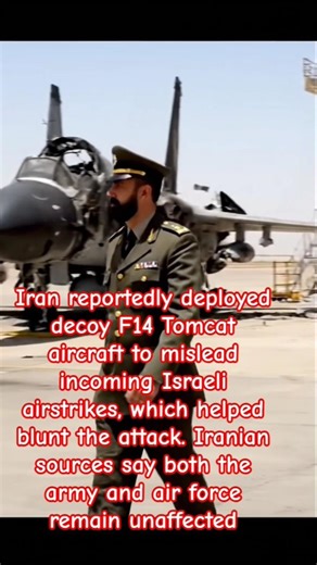 Iran reportedly deployed decoy F14 Tomcat aircraft