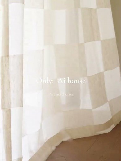 Natural Linen Sheer Curtains | Soft Light & Designer Texture #homedecor #interiordesign#hugmoom