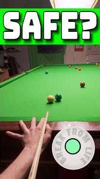 Snooker Practice Break How Safe? 🤔 GoPro Headcam POV