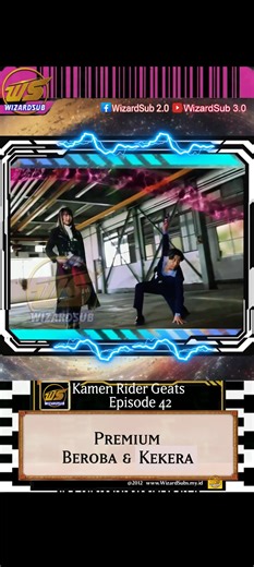 Kamen Rider Geats (仮面ライダーギーツ, Kamen Raidā Gītsu) is a Japanese tokusatsu drama in Toei Company's Kamen Rider Series. It is the fourth series to debut in the Reiwa Era and the thirty-seventh overall. The series premiered on September 4, 2022, joining Avataro Sentai DonbrothersIcon-crosswiki in the Super Hero TimeIcon-crosswiki lineup after the finale of Kamen Rider Revice. After Donbrothers concluded, Geats was joined in the Super Hero Time line-up by Ohsama Sentai King-OhgerIcon-crosswiki. After
