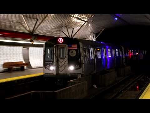 MTA New York City Subway: Coney Island Bound Siemens Propulsion R160B F Train @ Roosevelt Island