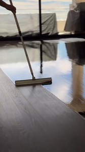 8K views · 672 reactions | Does finishing a dark wood floor sometimes prove challenging? Jace Hardwood Flooring has some advice. "It takes skill and patience to apply finish on black stain. You can see everything. Thanks to years of experience and Bona Mega, we were able to seamlessly apply the finish coats.  It’s so satisfying." Learn more about Bona Waterborne Finishes here: https://bit.ly/4ar3GCo | Bona US Professional | Facebook