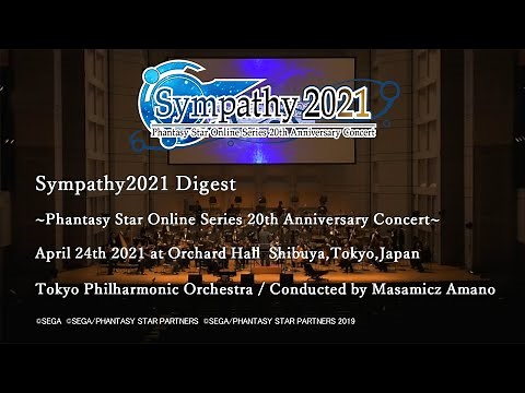 PSO Series 20th Anniversary Concert 「Sympathy2021」 Digest（for J-LODlive）
