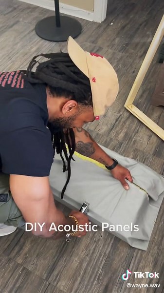 DIY Home Studio Acoustic Panels Tutorial