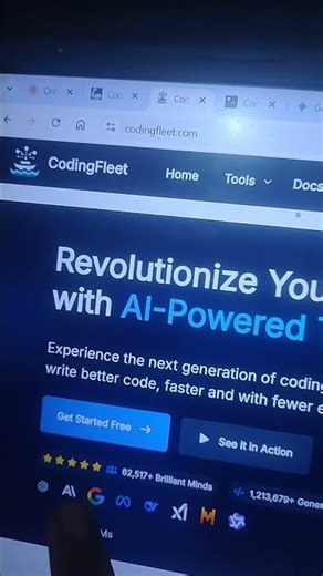 CodingFleet AI Code Generator Saves 10+ Hours Weekly! 🚀 | 20+ AI Models #shorts