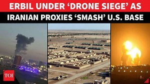 Iran-backed drone swarm slams US sites in Erbil as Iraq edges toward wider regional war