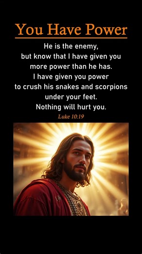 Bible Verse: Jesus' Message | You are Powerful