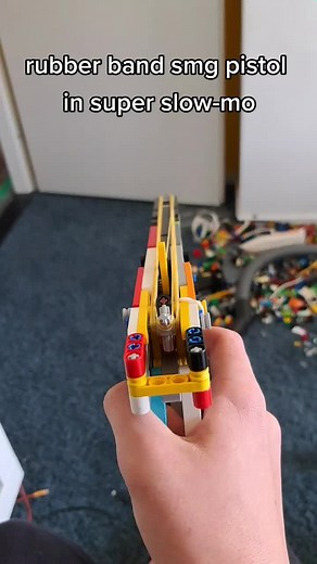 DIY Lego Rubber Band Gun Tutorial by Kevin183